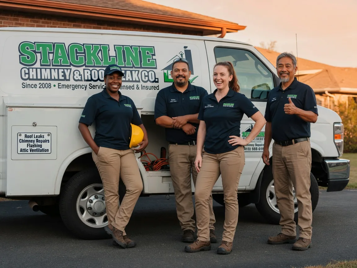 Chimney flashing repair company in Jeffers, MN